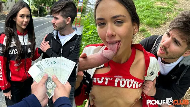Cizí frajer rozjede nevěru přímo před jejím klukem